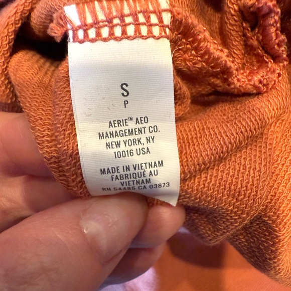 Women’s Aerie Warm Terracotta Long Sleeve Hoodie - Picture 5 of 8
